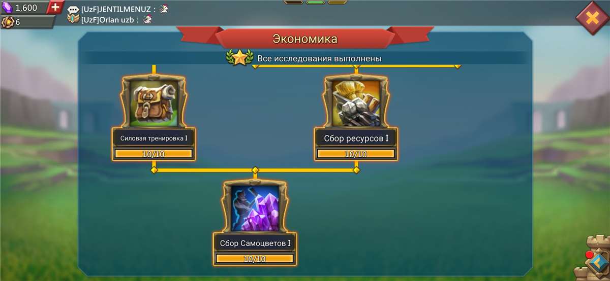 продажа аккаунта к игре Lords Mobile